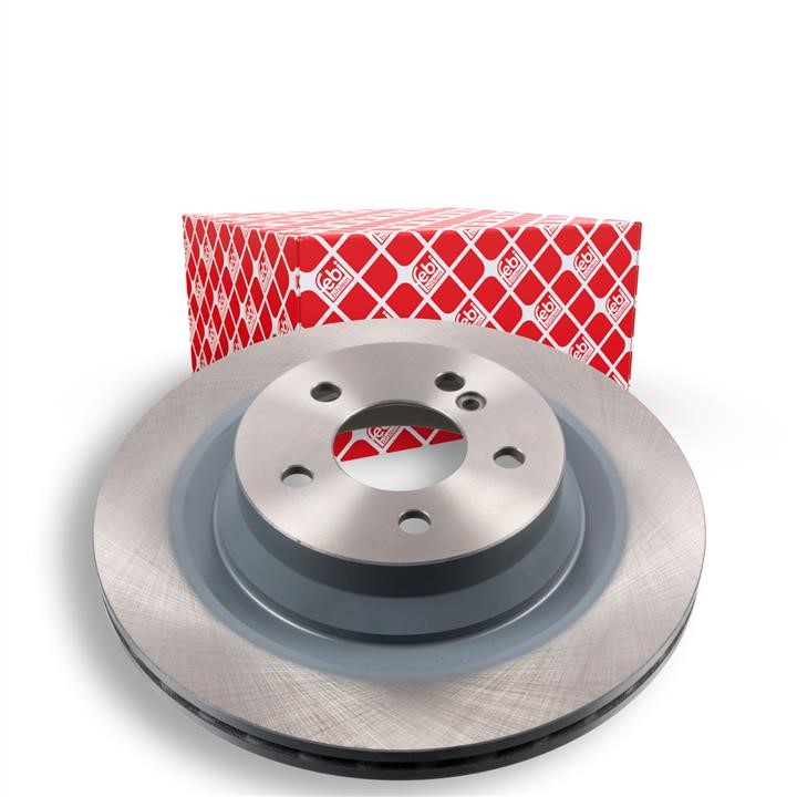 Rear ventilated brake disc febi 43977