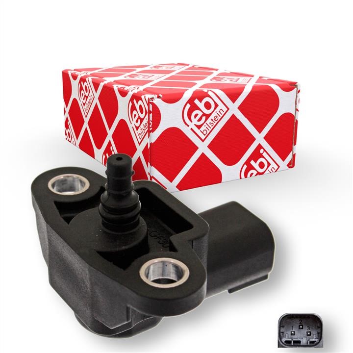 Boost pressure sensor febi 44466