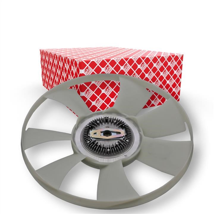 Hub, engine cooling fan wheel febi 44863