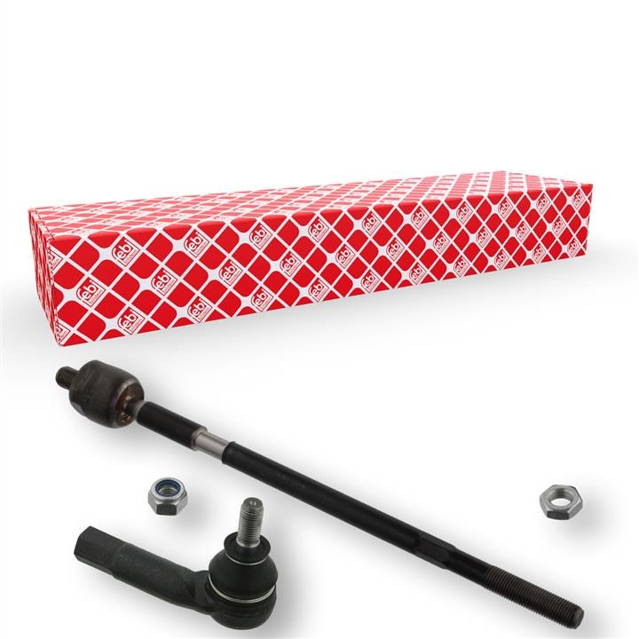 Steering rod with tip right, set febi 44676