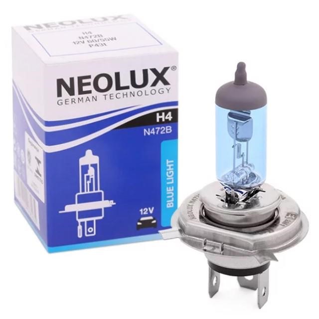 Halogen lamp 12V H4 60/55W Neolux N472B