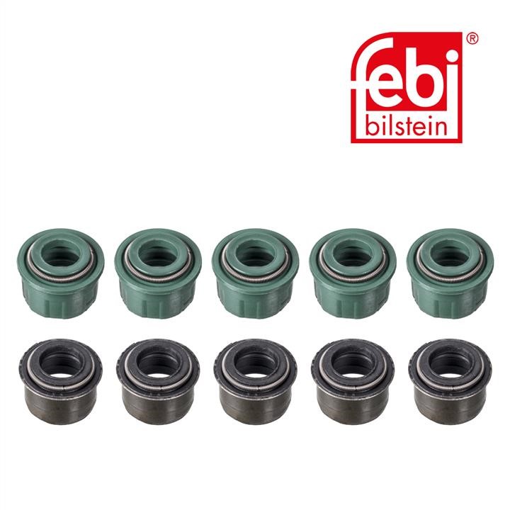 Valve oil seals, kit febi 08636