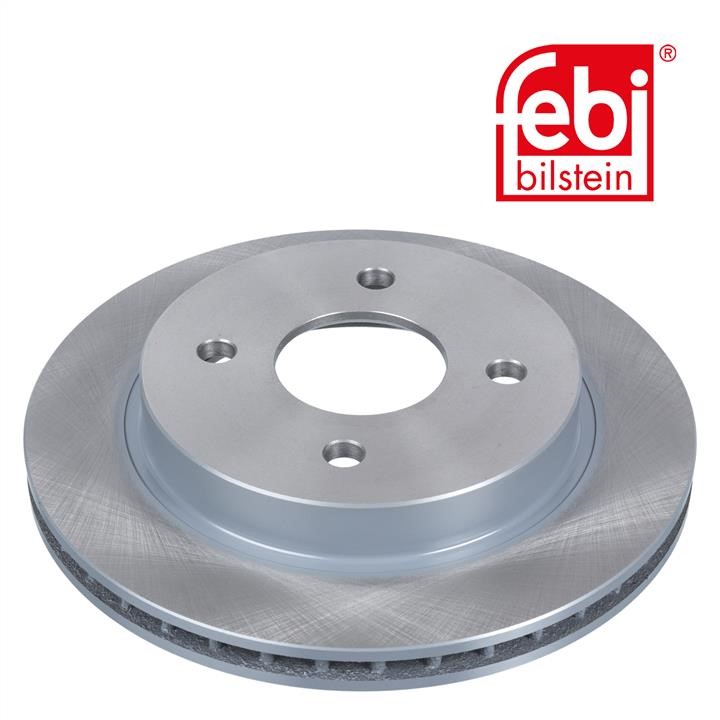 Rear vented brake disc febi 05644