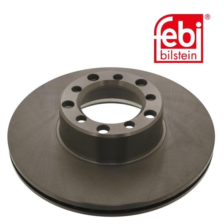 Front vented brake disc febi 08546