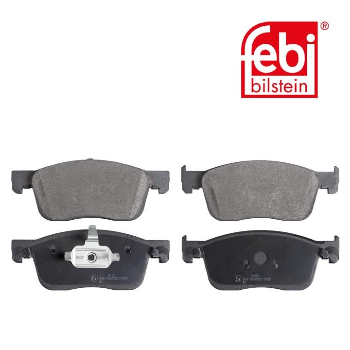 Front disc brake pads, set febi 16967