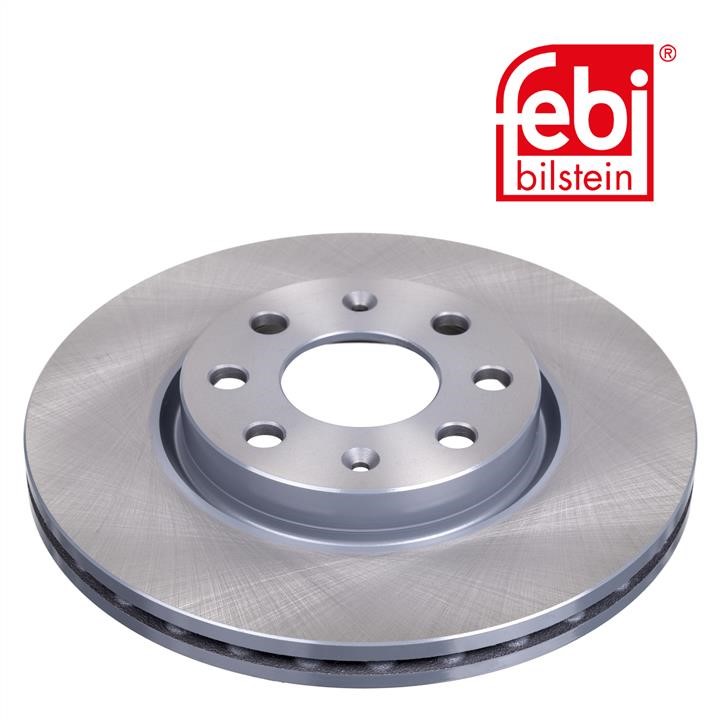 Front vented brake disc febi 28177