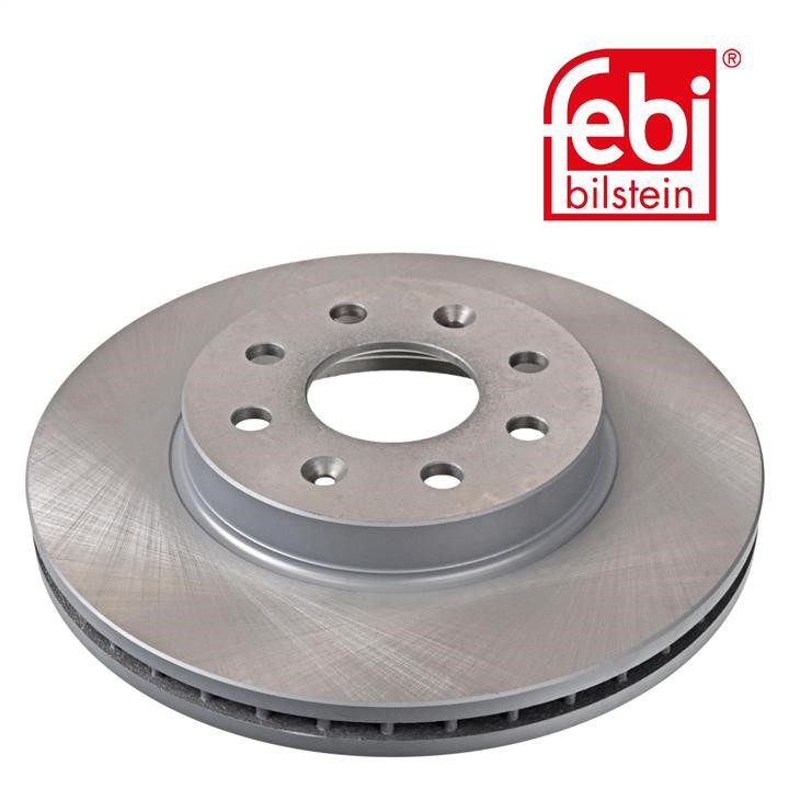 Front vented brake disc febi 23541