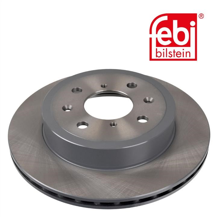 Front vented brake disc febi 28160