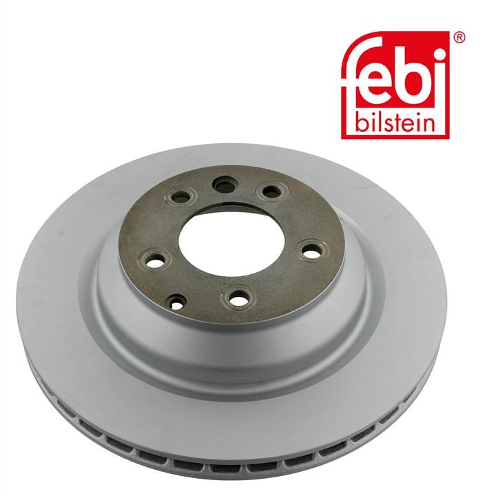 Rear vented brake disc febi 28161