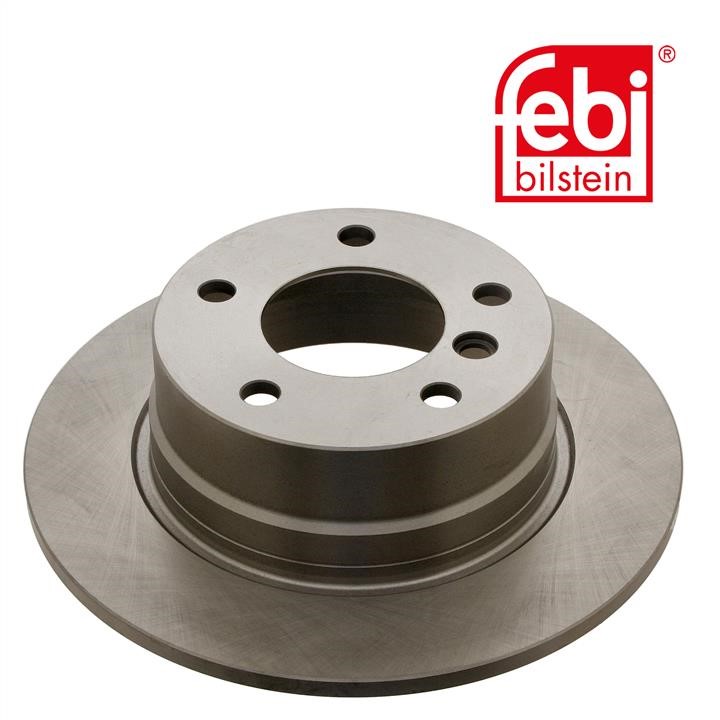 Rear solid brake disc febi 28162