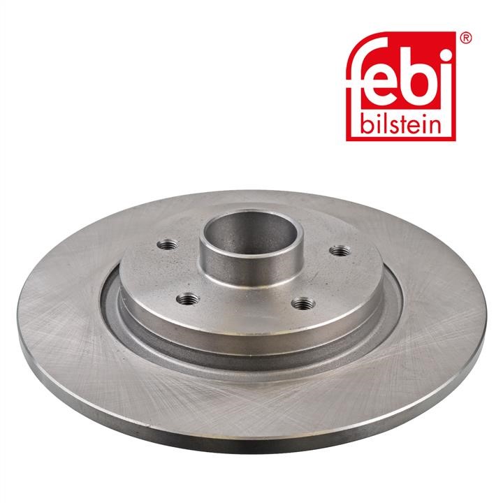Rear solid brake disc febi 38304