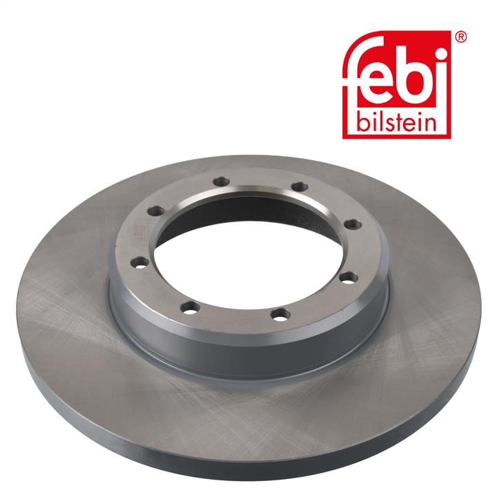 Rear solid brake disc febi 39868
