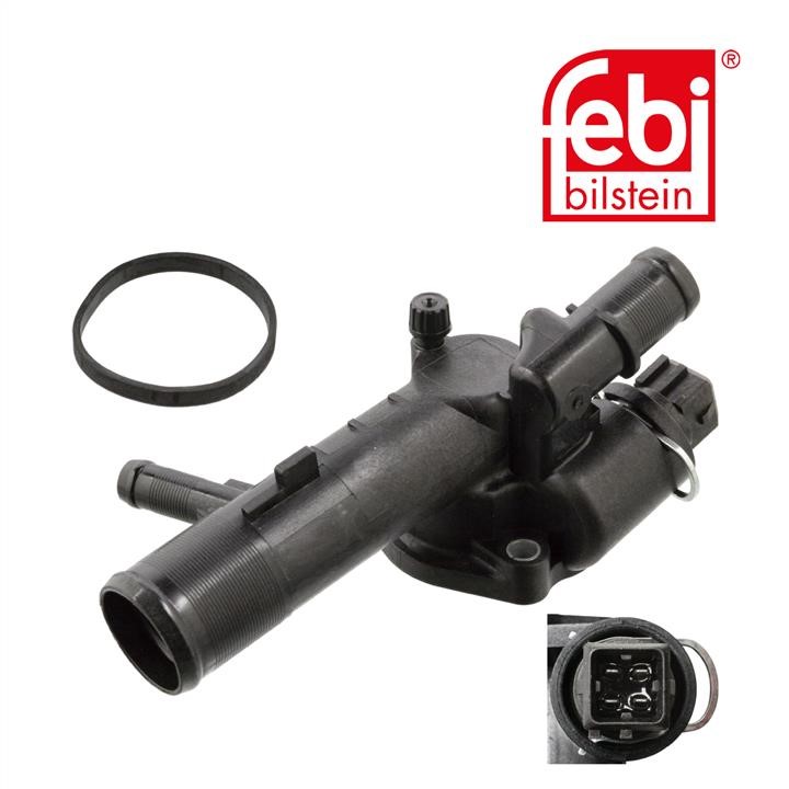 Coolant thermostat febi 104758