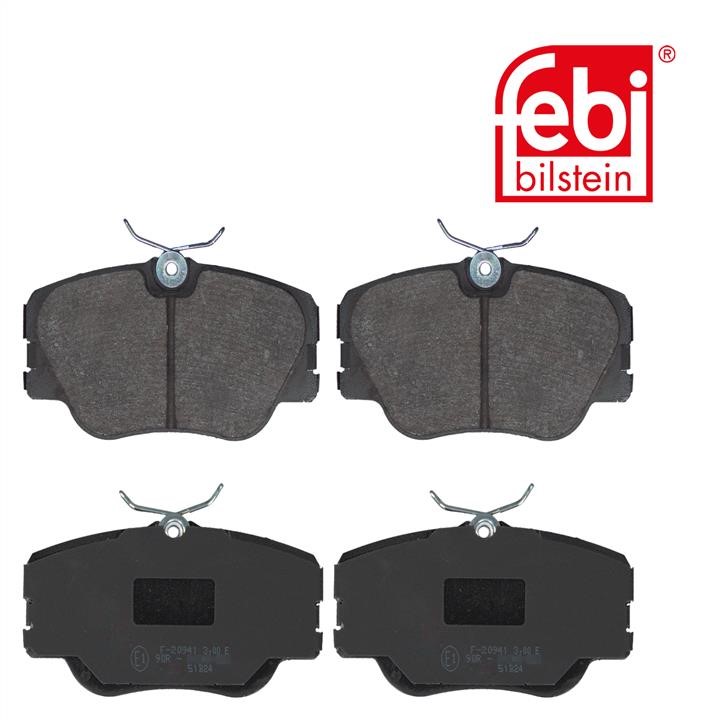 Brake pad set febi 16193