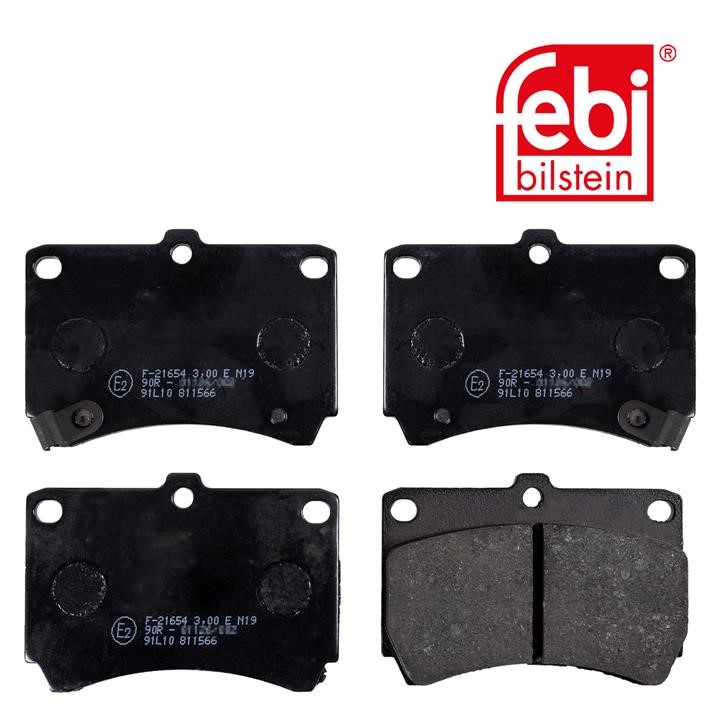 Brake pad set febi 16195