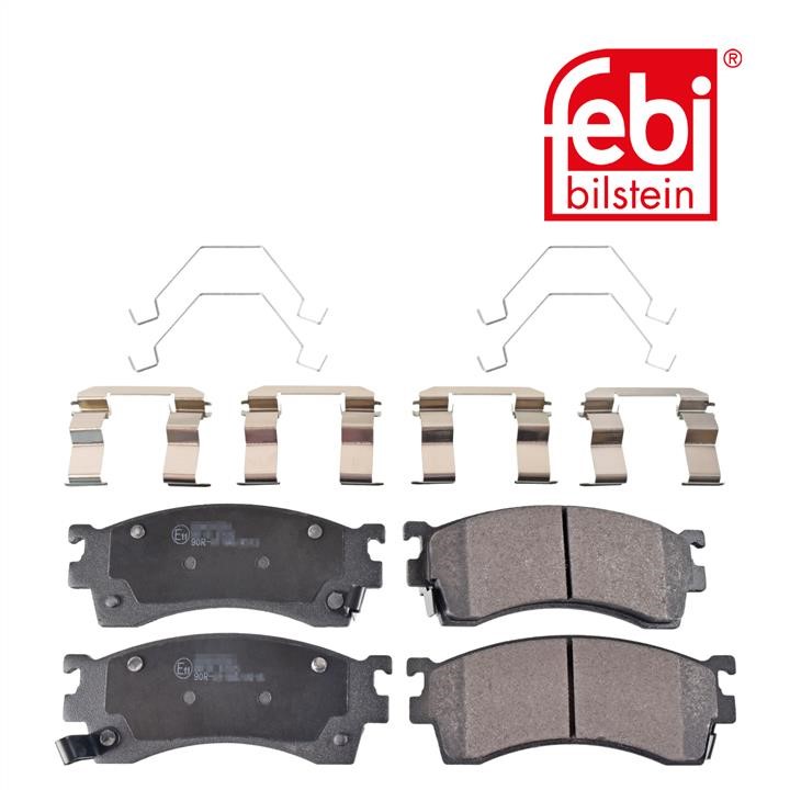 Brake pad set febi 16198
