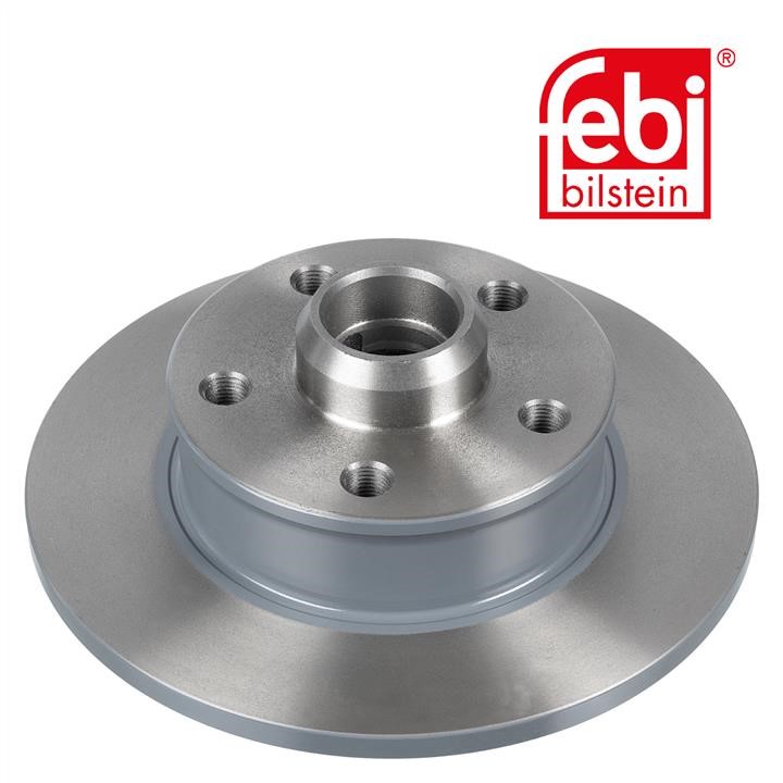 Rear solid brake disc febi 11394