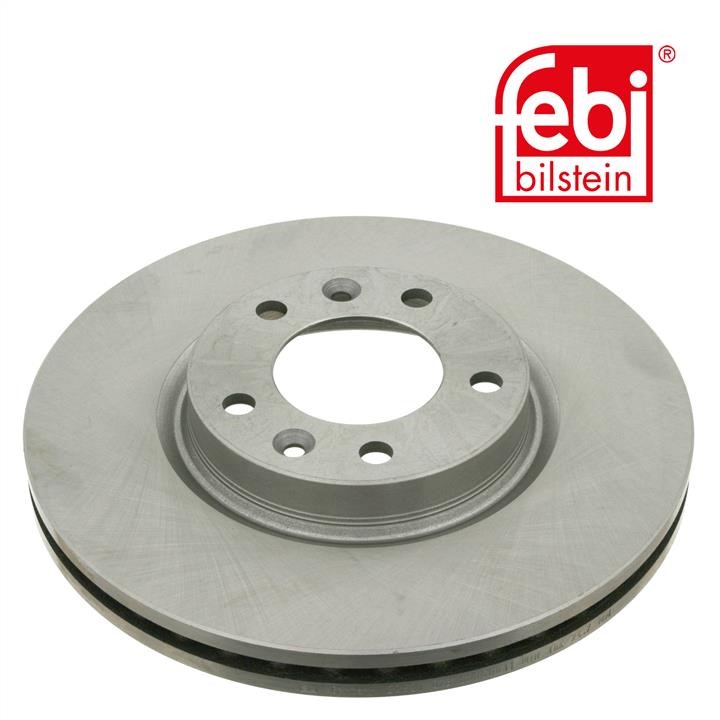 Front vented brake disc febi 22921