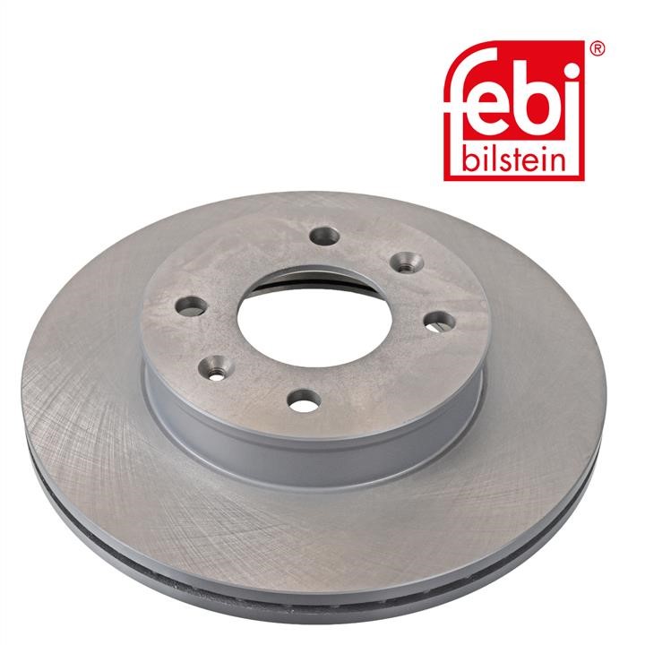 Front vented brake disc febi 31766