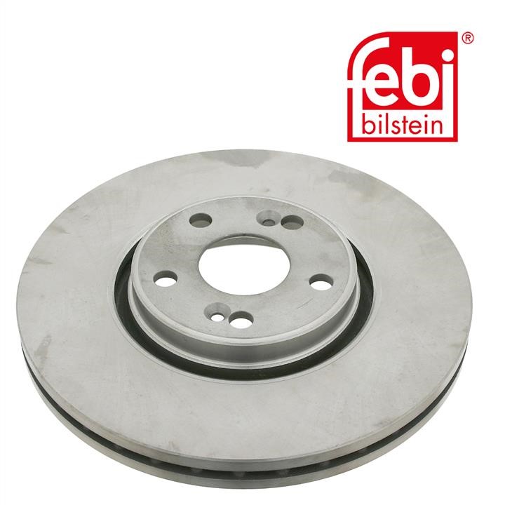 Front vented brake disc febi 24310