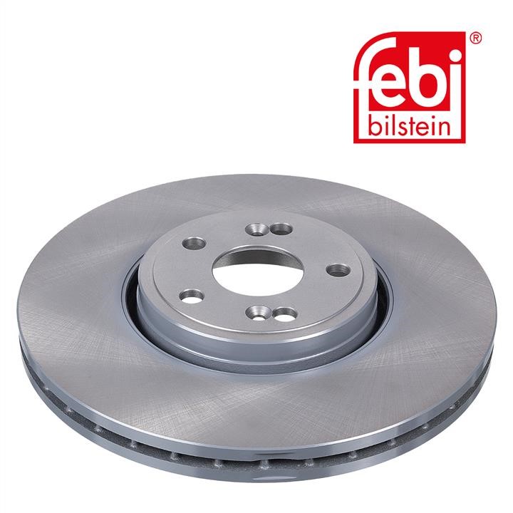 Front vented brake disc febi 24311