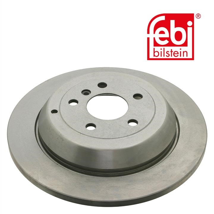 Rear solid brake disc febi 24747