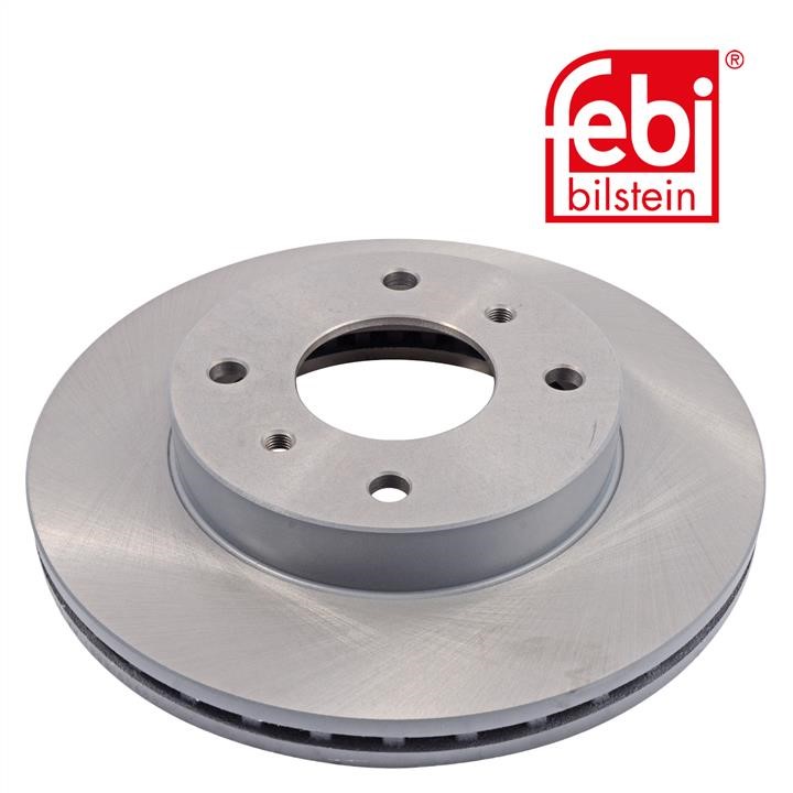 Front vented brake disc febi 10628