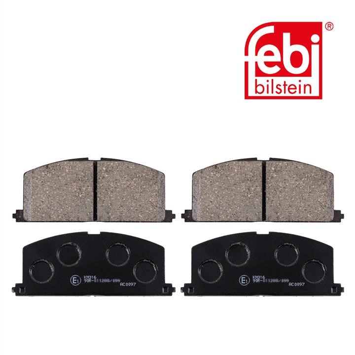 Brake pad set febi 16581
