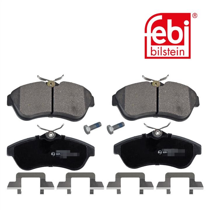 Brake pad set febi 16591