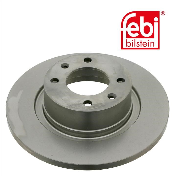 Rear solid brake disc febi 26739