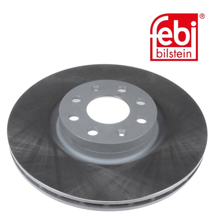 Front vented brake disc febi 28178