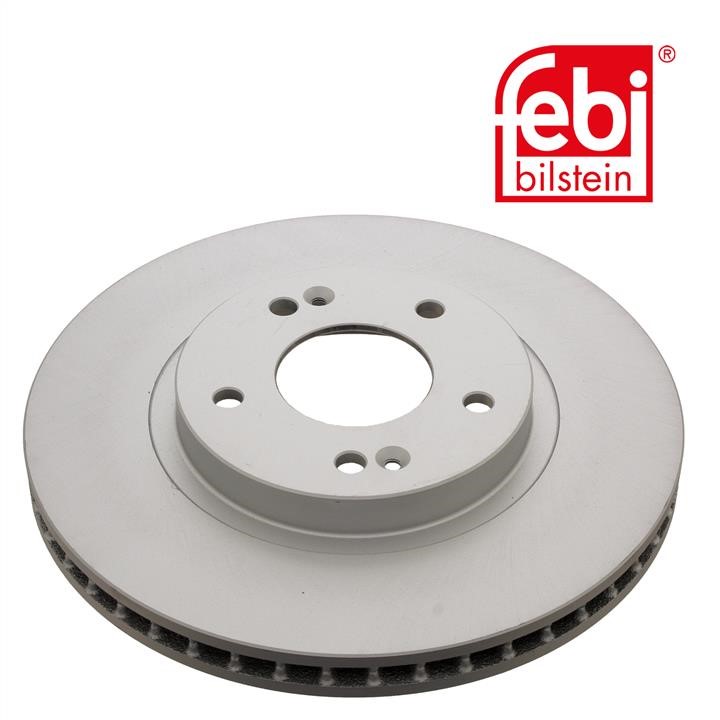 Front vented brake disc febi 31474