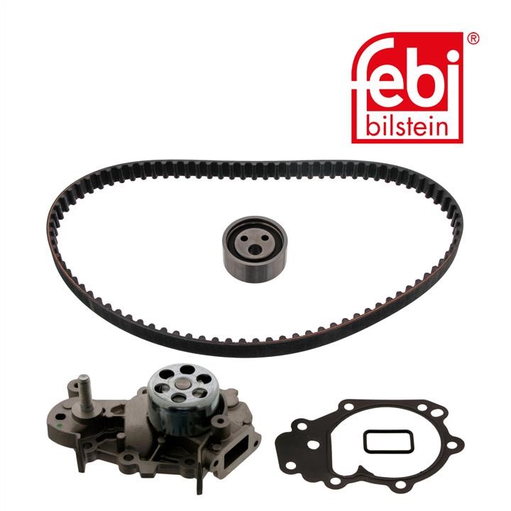 TIMING BELT KIT WITH WATER PUMP febi 45102