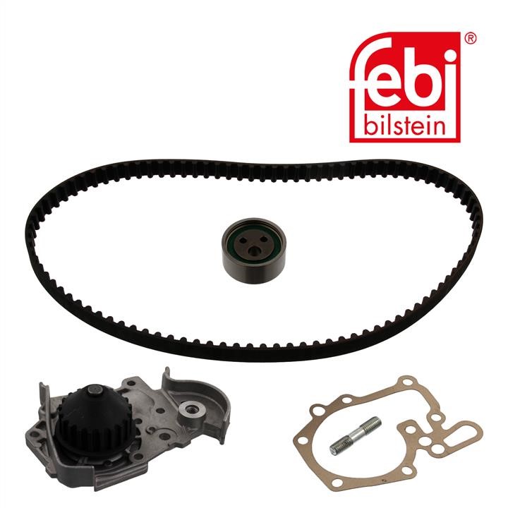 TIMING BELT KIT WITH WATER PUMP febi 45104