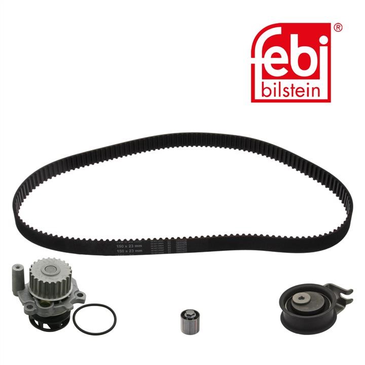 TIMING BELT KIT WITH WATER PUMP febi 45115