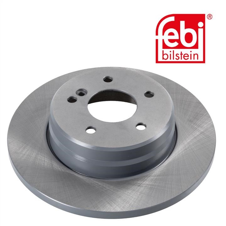 Rear solid brake disc febi 17829