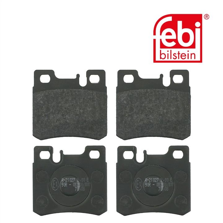 Brake pad set febi 16153