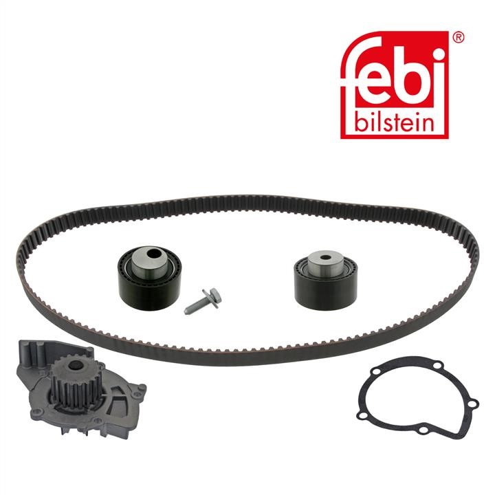 TIMING BELT KIT WITH WATER PUMP febi 46411