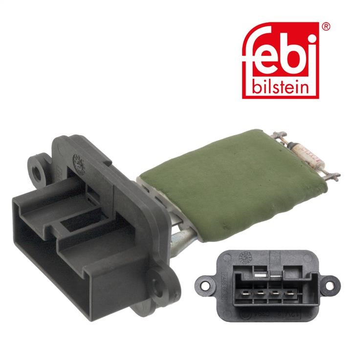 Fan motor resistor febi 48299