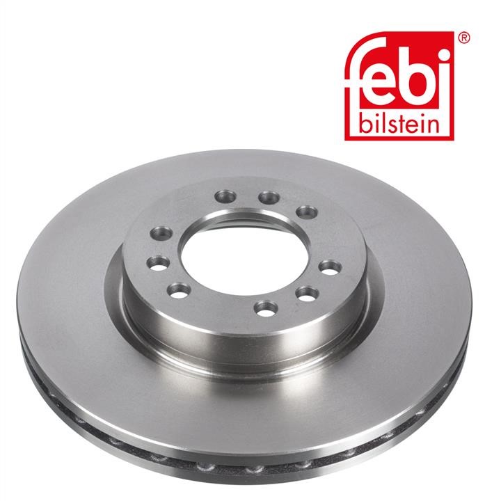 Front vented brake disc febi 29159