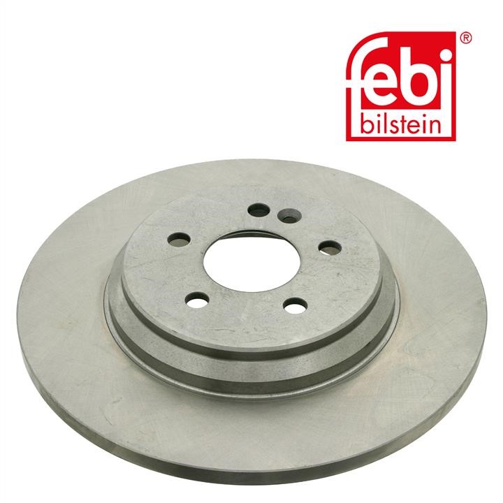 Rear solid brake disc febi 24350