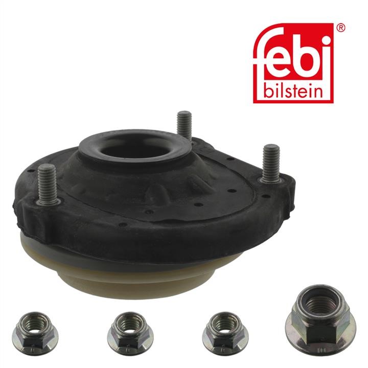 Strut bearing with bearing kit febi 38206