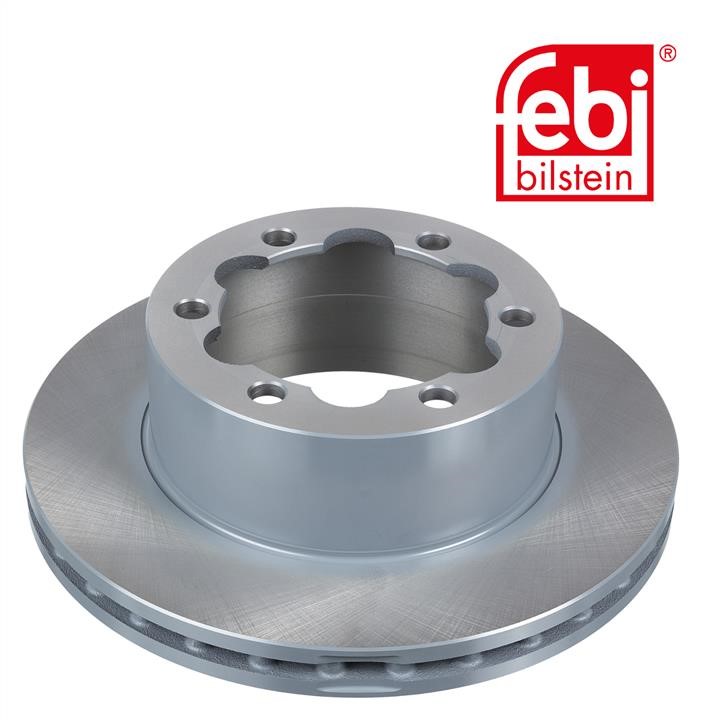 Rear vented brake disc febi 27700