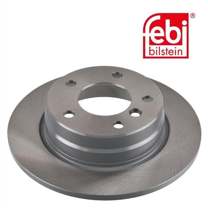 Rear solid brake disc febi 01725