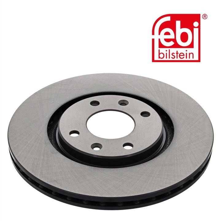 Front vented brake disc febi 43991