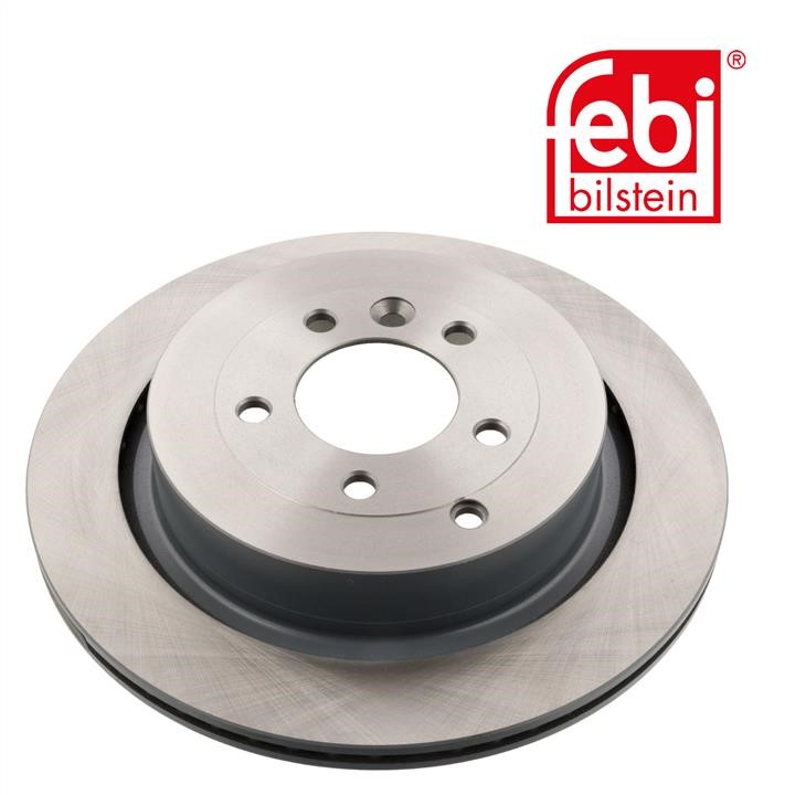 Rear vented brake disc febi 43845