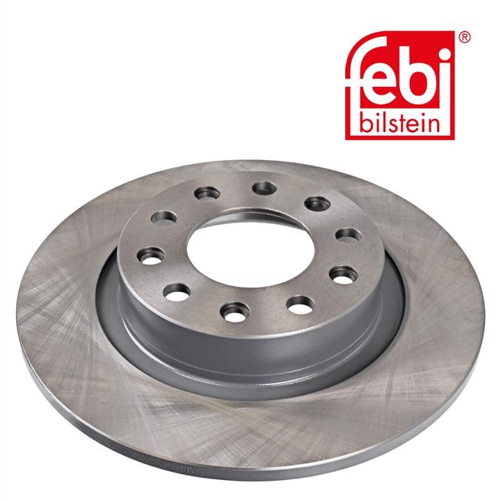 Rear solid brake disc febi 43864