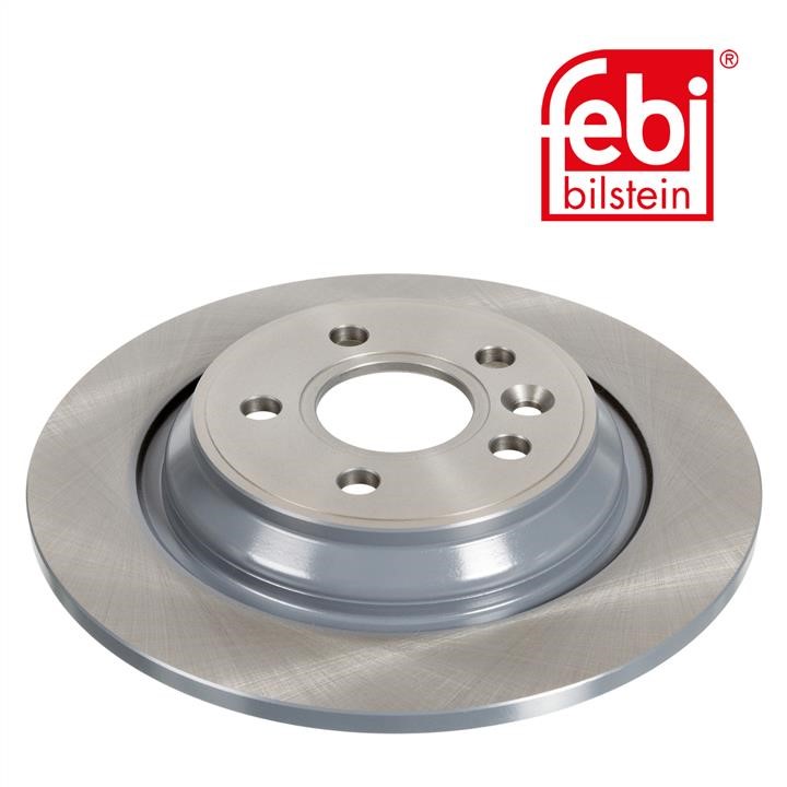 Rear solid brake disc febi 43882