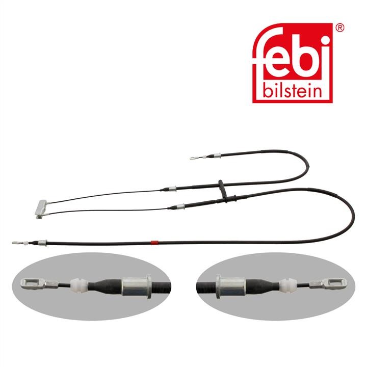 Handbrake cable febi 29305