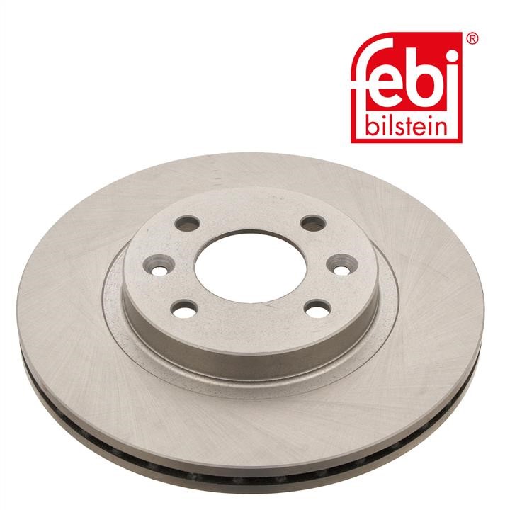 Front vented brake disc febi 09073